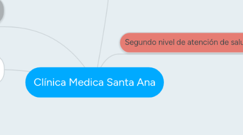 Mind Map: Clínica Medica Santa Ana