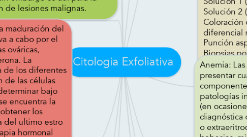 Mind Map: Citologia Exfoliativa