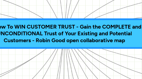 Mind Map: How To WIN CUSTOMER TRUST - Gain the COMPLETE and UNCONDITIONAL Trust of Your Existing and Potential Customers - Robin Good open collaborative map