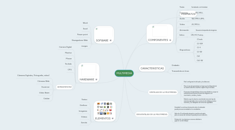 Mind Map: MULTIMEDIA