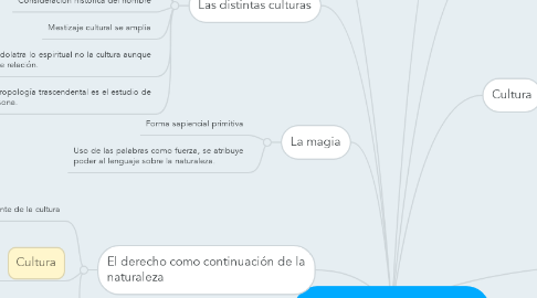 Mind Map: El lenguaje y la Cultura