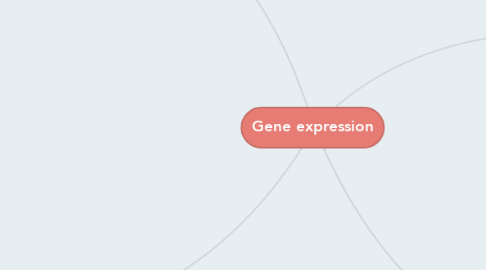 Mind Map: Gene expression