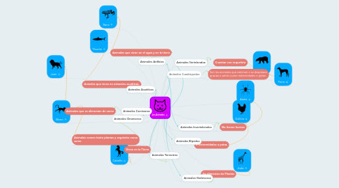 Mind Map: Los Animales