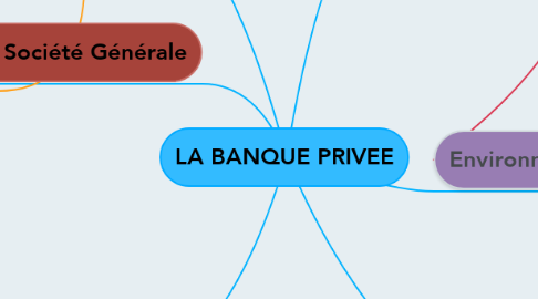 Mind Map: LA BANQUE PRIVEE
