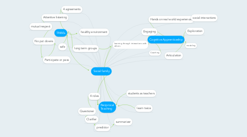 Mind Map: Social family