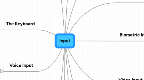Mind Map: Input