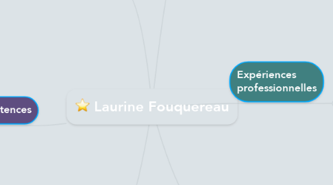 Mind Map: Laurine Fouquereau