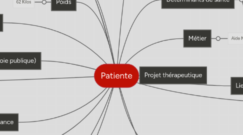 Mind Map: Patiente