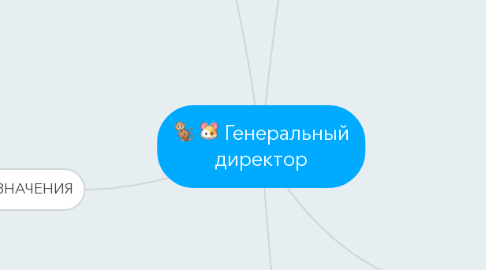 Mind Map: Генеральный директор