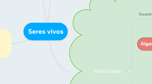 Mind Map: Seres vivos