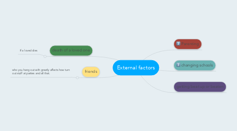 Mind Map: External factors