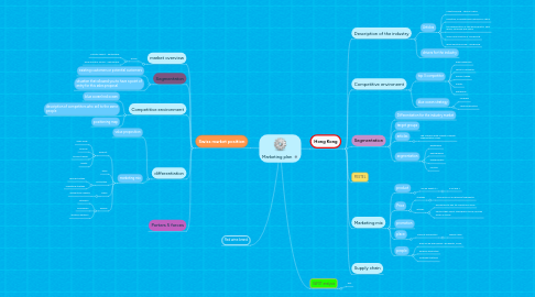 Mind Map: Marketing plan