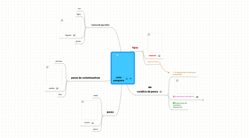 Mind Map: zona pesquera