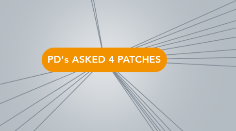 Mind Map: PD's ASKED 4 PATCHES
