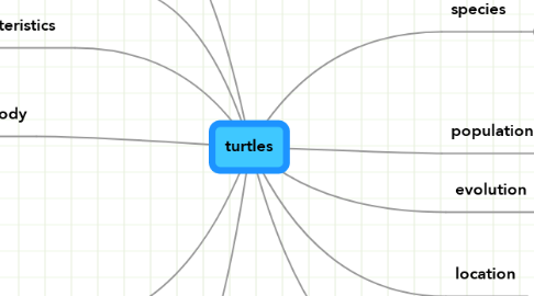 Mind Map: turtles