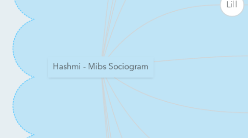 Mind Map: Hashmi - Mibs Sociogram