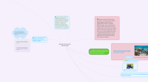 Mind Map: ARENAS NATURALES PROTEGIDAS