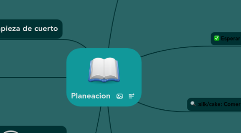 Mind Map: Planeacion