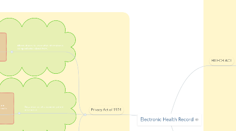 Mind Map: Electronic Health Record