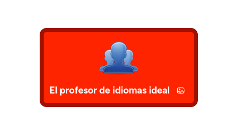 Mind Map: El profesor de idiomas ideal