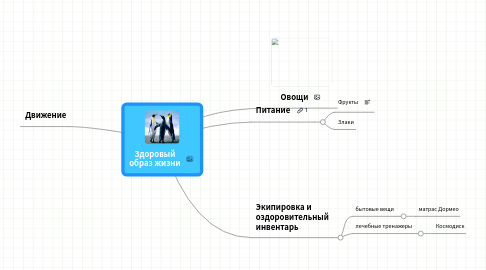 Mind Map: Здоровый образ жизни