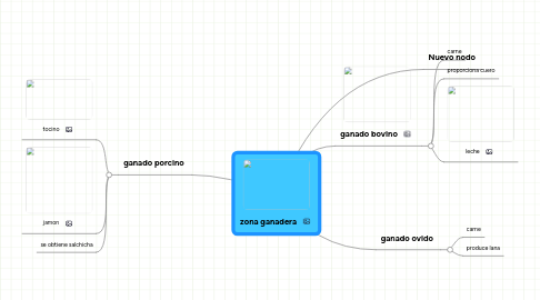 Mind Map: zona ganadera