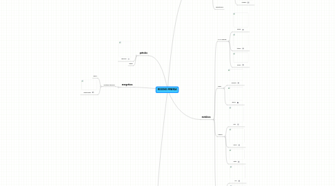 Mind Map: REGIONES MINERAS