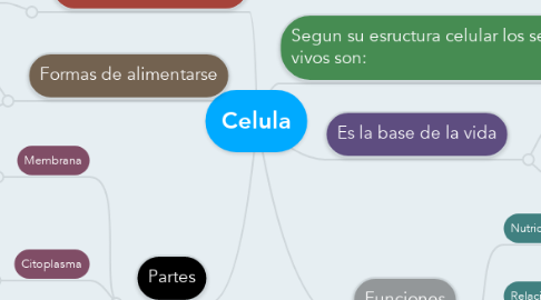 Mind Map: Celula