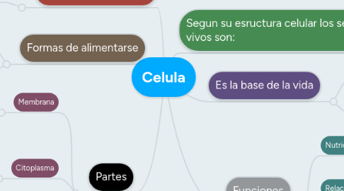 Mind Map: Celula