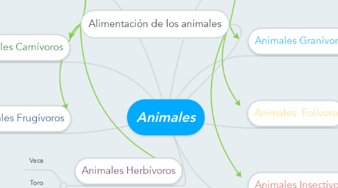 Mind Map: Animales