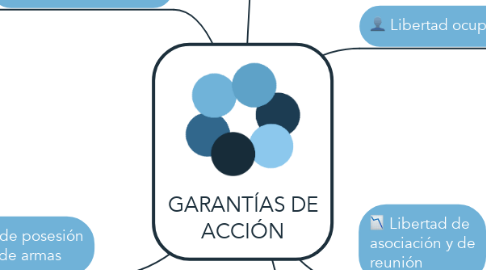 Mind Map: GARANTÍAS DE ACCIÓN