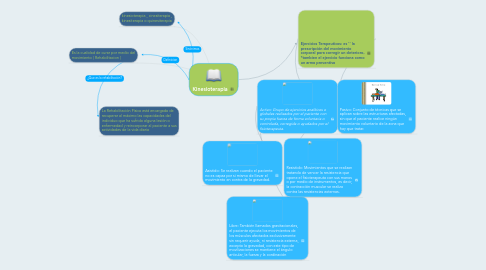 Mind Map: Kinesioterapia