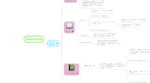 Mind Map: Module 3 Case