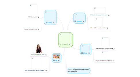 Mind Map: Clothing