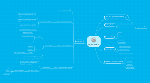 Mind Map: Project Plan