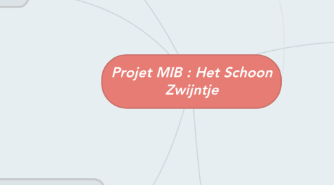 Mind Map: Projet MIB : Het Schoon Zwijntje
