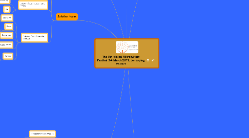 Mind Map: The 8th clinical Microsystem Festival 3-4 March 2011, Jonkoping Sweden