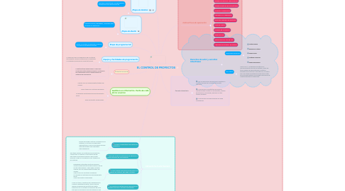 Mind Map: EL CONTROL DE PROYECTOS