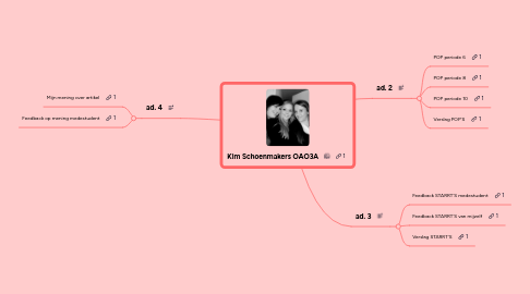 Mind Map: Kim Schoenmakers OAO3A