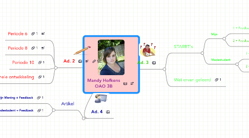 Mind Map: Mandy Hofkens OAO 3B