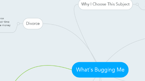 Mind Map: What's Bugging Me