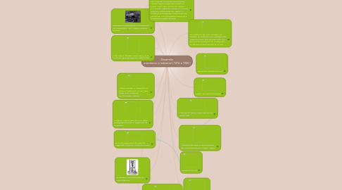 Mind Map: Desarrollo económico e industrial ( 1876 a 1940 )