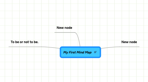 Mind Map: My First Mind Map