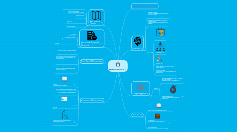 Mind Map: factores de exito