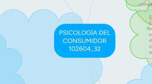 Mind Map: PSICOLOGÍA DEL CONSUMIDOR 102604_32