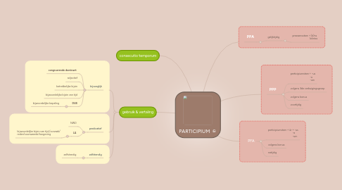 Mind Map: PARTICIPIUM