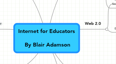 Mind Map: Internet for Educators   By Blair Adamson