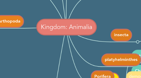 Kingdom: Animalia | MindMeister Mind Map Kingdom: Animalia | MindMeister Mind Map