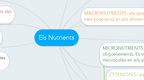 Mind Map: Els Nutrients