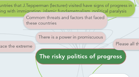Mind Map: The risky politics of progress